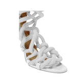 Lace Up High Heel Rope Sandals